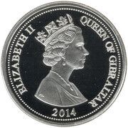 5 Pounds - Elizabeth II Outbreak WWI - Air obverse image