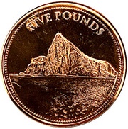 5 Pounds - Elizabeth II reverse image
