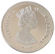 5 Pounds - Elizabeth II Birthday of Prince George obverse image