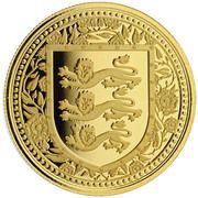 5 Pound - Elizabeth II Royal Arms of England, United Kingdom, 2018 reverse image