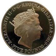 5 Pounds - Elizabeth II Ombudsman obverse image
