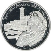 5 Pounds Queen Victoria, United Kingdom, 2019 reverse image