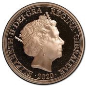 5 Sovereigns - Elizabeth II Strength and Stay obverse image