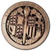 5 Sovereigns - Elizabeth II Strength and Stay, United Kingdom, 2021 reverse image
