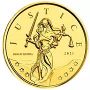 5 Pound - Lady Justice, United Kingdom, 2021-2023 reverse image