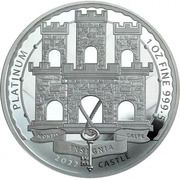 5 Pounds - Elizabeth II Castle, United Kingdom, 2022 reverse image