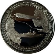 5 Pounds - Elizabeth II Mons Calpe and Gibraltar Airways, United Kingdom, 2022 reverse image