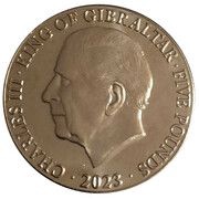 5 Pounds - Charles III Coronation obverse image