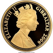10 Pounds - Elizabeth II 80 Glorious Years obverse image
