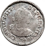 ½ Real - Charles III obverse image