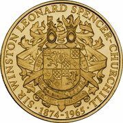 10 Pounds - Elizabeth II Sir Winston Churchill, United Kingdom, 2015 reverse image