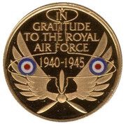 10 Pounds - Elizabeth II Royal Air Force, United Kingdom, 2019 reverse image