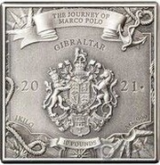 10 Pound - Elizabeth II The Journey of Marco Polo obverse image