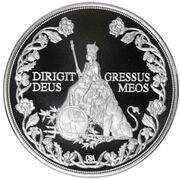 10 Pounds - Elizabeth and the Lion, United Kingdom, 2021 reverse image