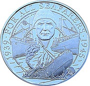 20 Pounds - Elizabeth II Battle of the Atlantic, United Kingdom, 2016 reverse image