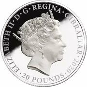 20 Pounds - Elizabeth II Little Ships of Dunkirk obverse image