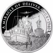 20 Pounds - Elizabeth II Little Ships of Dunkirk, United Kingdom, 2020 reverse image