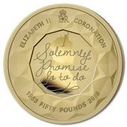 50 Pounds - Elizabeth II Coronation Jubilee, United Kingdom, 2018 reverse image