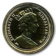 1⁄25 Crown - Elizabeth II Roses obverse image
