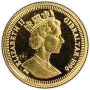 1⁄25 Crown - Elizabeth II Marilyn Monroe obverse image