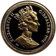 1⁄25 Crown - Elizabeth II Gone with the Wind obverse image