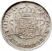 1 Real - Fernando VII, Bolivia, 1813-1825 reverse image