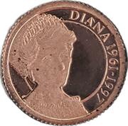 1⁄25th Crown - Elizabeth II Diana, Princess of Wales (1961-97) reverse image