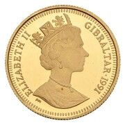 ⅒ Crown - Elizabeth II Boxing obverse image