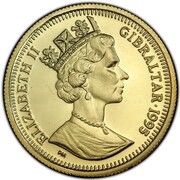 ⅒ Crown - Elizabeth II Peter Rabbit; Gold Proof obverse image