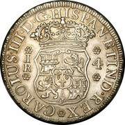 4 Reales - Charles III obverse image
