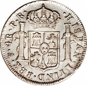 4 Reales - Charles III, Bolivia, 1773-1789 reverse image
