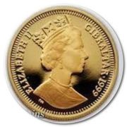 ⅒ Crown - Elizabeth II The year of the Rabbit; Peter Rabbit; Gold Proof obverse image