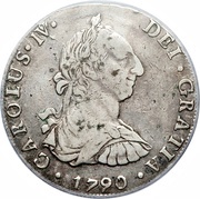 8 Reales - Charles IV obverse image