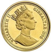 ⅕ Crown - Elizabeth II Peter Rabbit Escaping; Gold Proof obverse image
