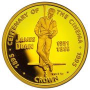 ⅕ Crown - Elizabeth II James Dean reverse image