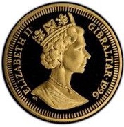 ⅕ Crown - Elizabeth II Audrey Hepburn obverse image