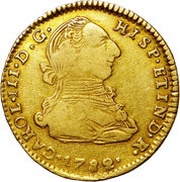 2 Escudos - Charles III obverse image