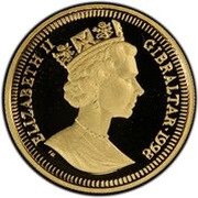 ⅕ Crown - Elizabeth II Peter Rabbit obverse image