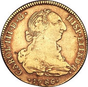 4 Escudos - Charles III obverse image