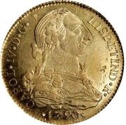 4 Escudos - Charles IV obverse image