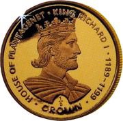 ⅕ Crown - Elizabeth II King Richard I reverse image