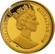 ⅕ Crown - Elizabeth II King John obverse image