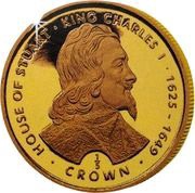 ⅕ Crown - Elizabeth II King Charles I reverse image