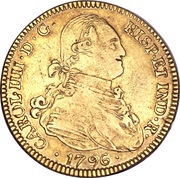 4 Escudos - Charles IV obverse image