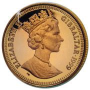 ⅕ Crown - Elizabeth II Barnes Willis obverse image