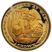 ⅕ Crown - Elizabeth II War Babies, United Kingdom, 1999 reverse image