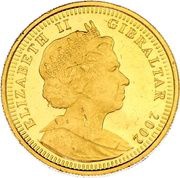 ⅕ Crown - Elizabeth II 2002 FIFA World Cup obverse image