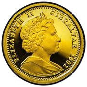⅕ Crown - Elizabeth II Peter Rabbit - 100 Years, Gold Proof obverse image