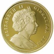 ⅕ Crown - Elizabeth II Peter Rabbit obverse image