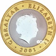½ Crown - Elizabeth II Solar System obverse image
